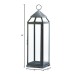 Brushed Silver Extra Tall Lantern